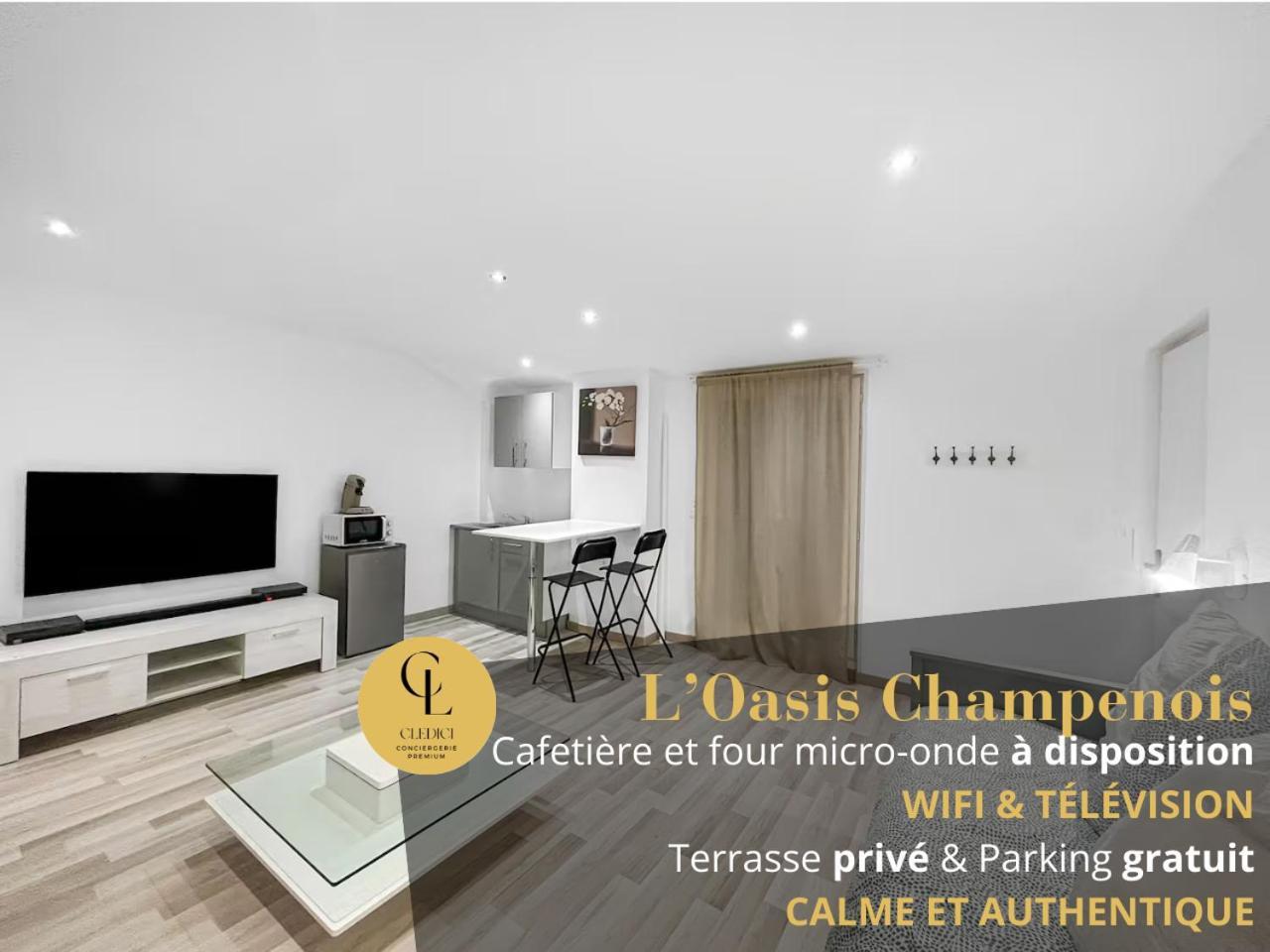 Apartment L'oasis Champenois - Terrace, Garden, Wifi Chalons-en-Champagne